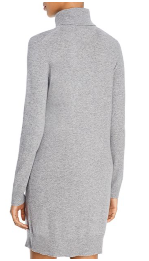 theory cashmere turtleneck dress